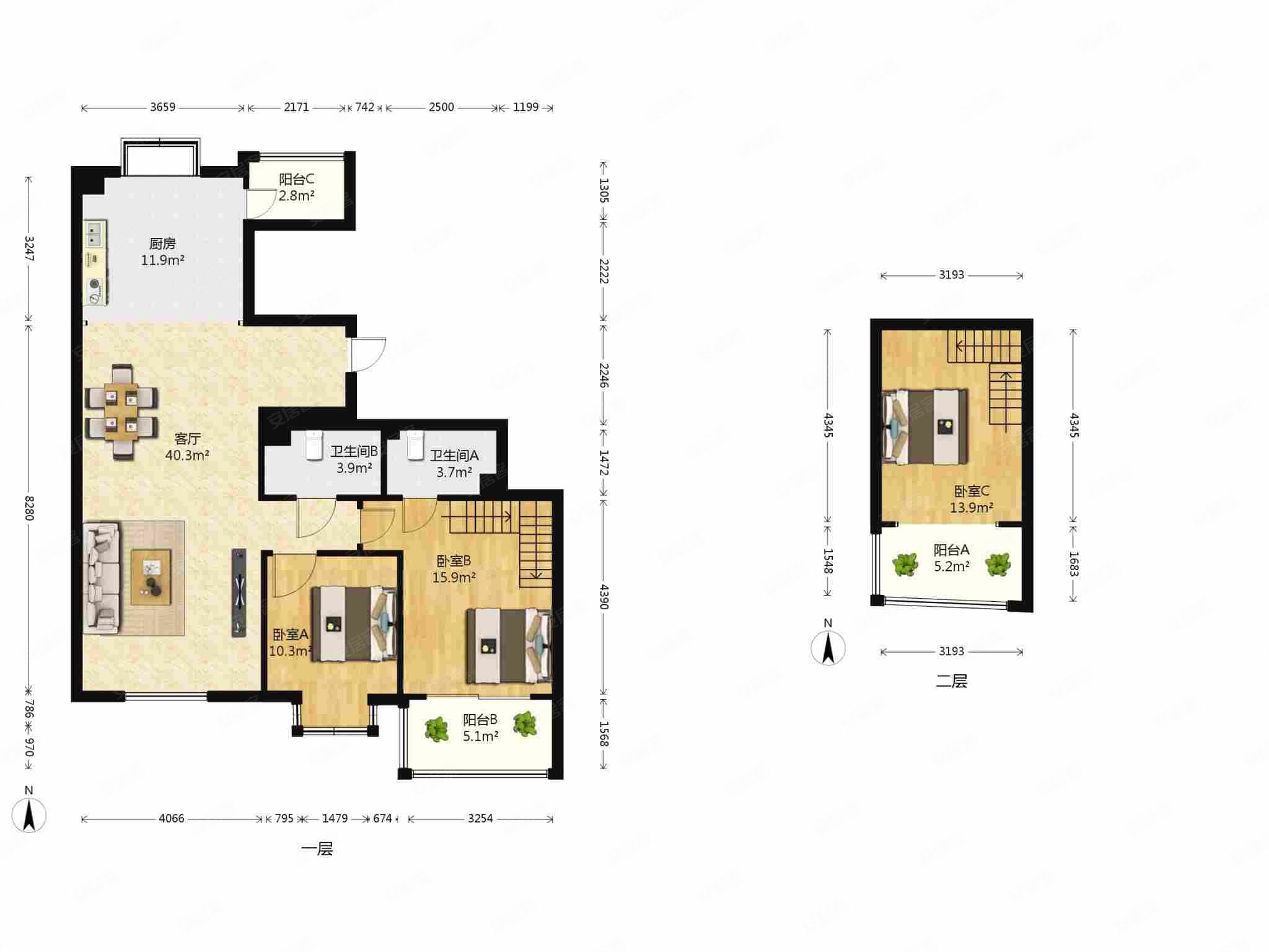 套四大平层出门大润发 随意装修单价9000安排 看房有钥匙,城阳翰林苑