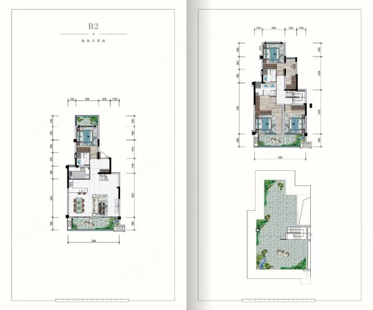 公园一号3室2厅2卫120㎡南92万