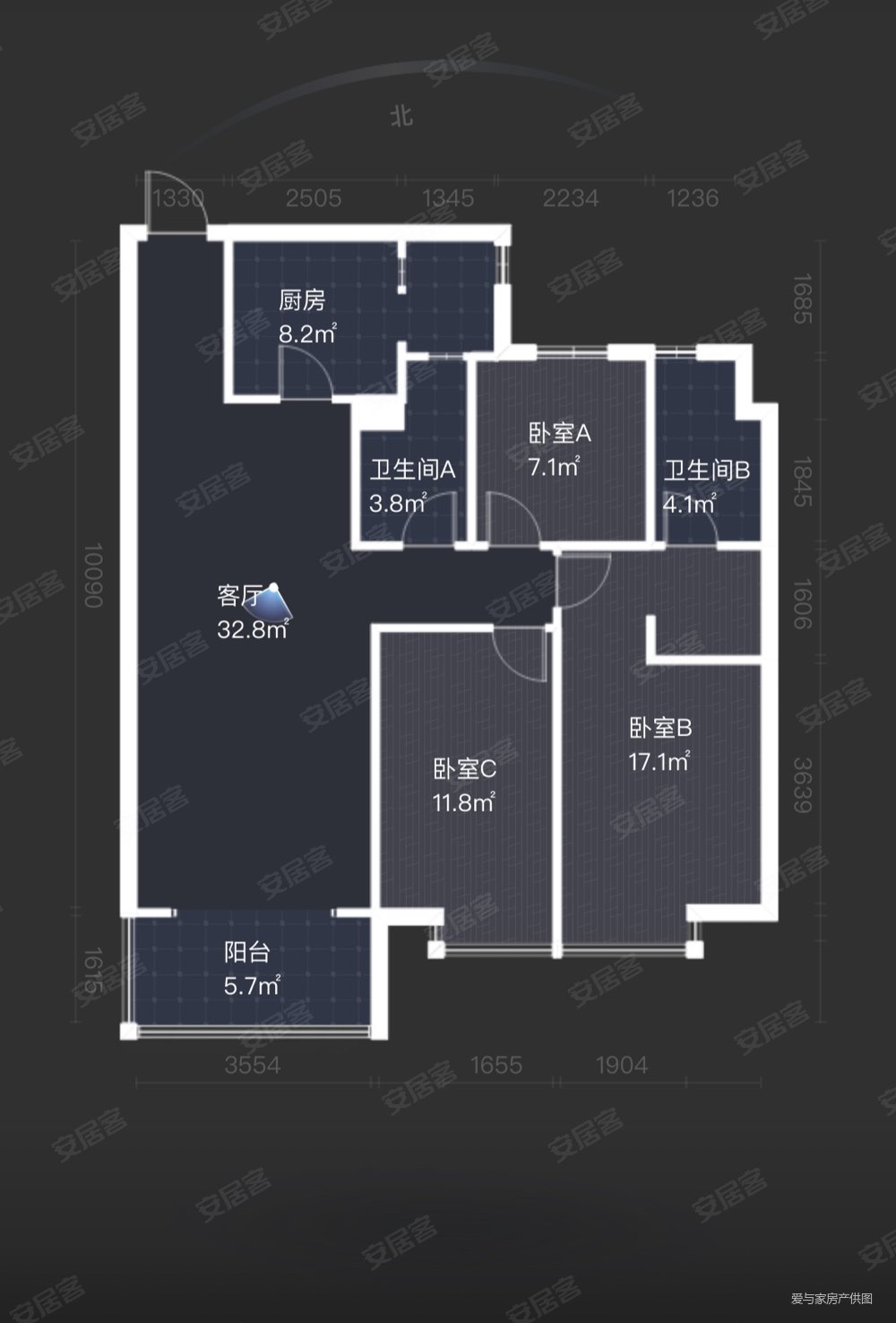 急售恒大御景精装三居室随时看房