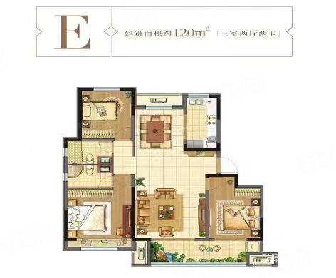 山河逸墅 11层洋房,一梯两户,全天采光