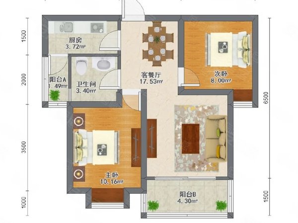 【多图】青浦卓越世纪中心,青浦工业园区租房,青浦卓越世纪中心 2室1