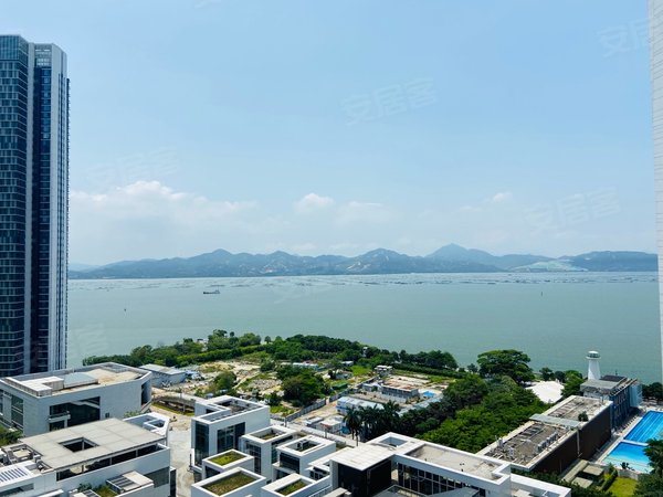 深圳南山蛇口半岛城邦(四期)两个卧室客厅阳台厨房全部看一线海景