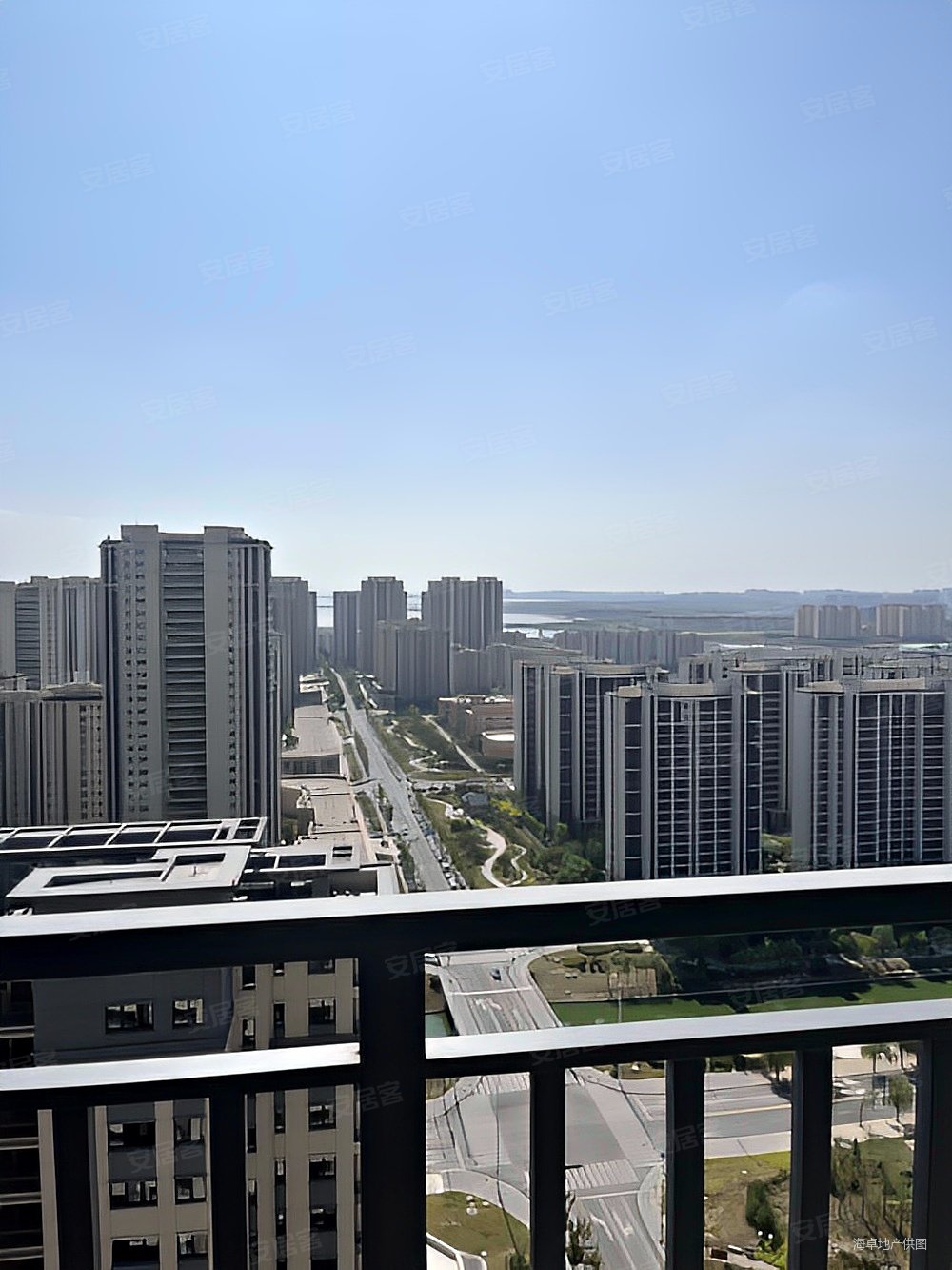 高新区悦澜湾双阳台落地窗全明户型近世贸送车位真
