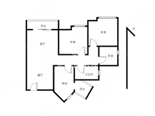舒心的家,性价比高, 联发欣悦湾二手房, 3室1厅1卫, 225万元 - 厦门58