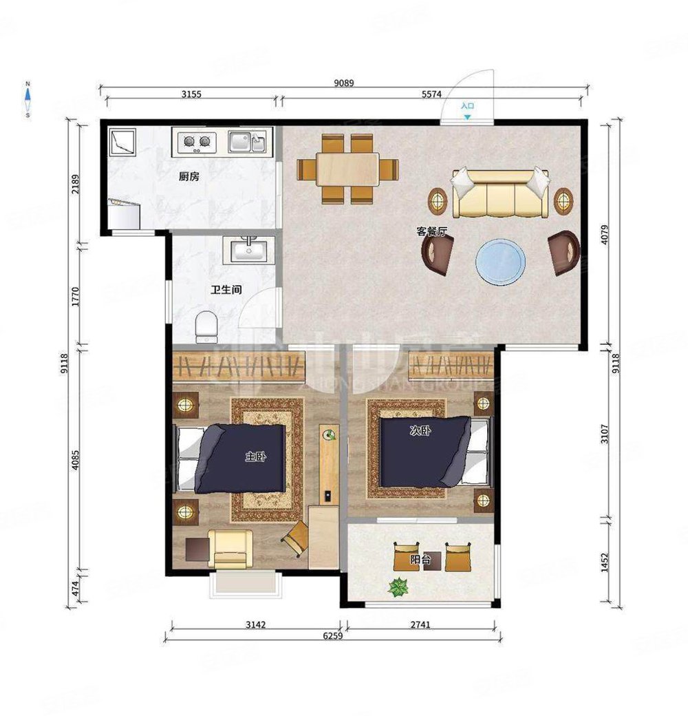 东璟家园商品房无无出精装拎包入住急急急售