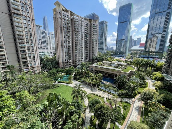 深圳福田福田中心区雅颂居雅颂居精装,少有四房,南北通透,户型方正