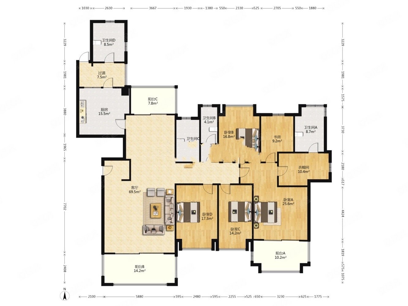 珠海房产网>珠海二手房>香洲二手房>梅华二手房>仁恒星园>