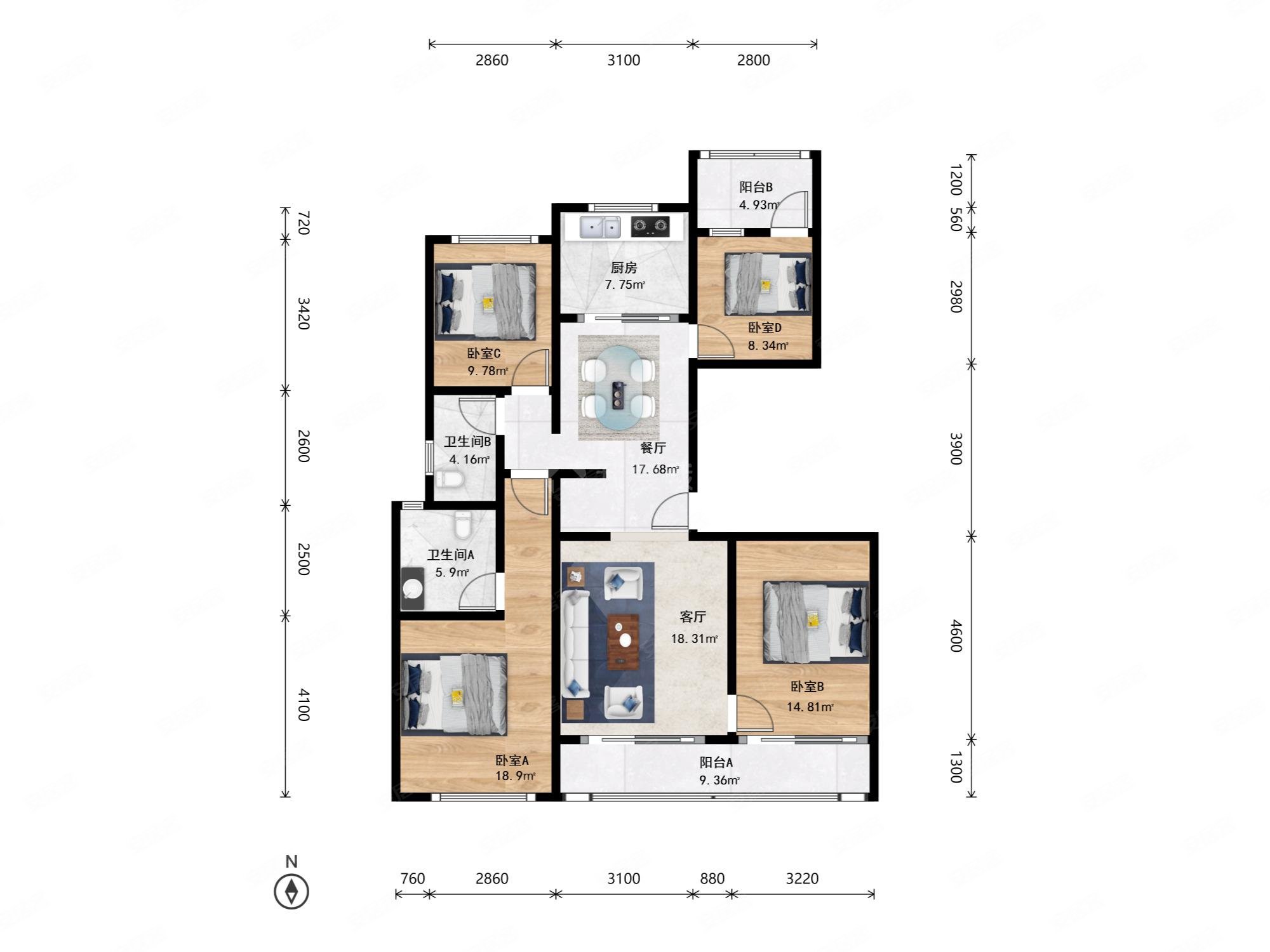 金地滨江万科悦虹湾公寓住宅