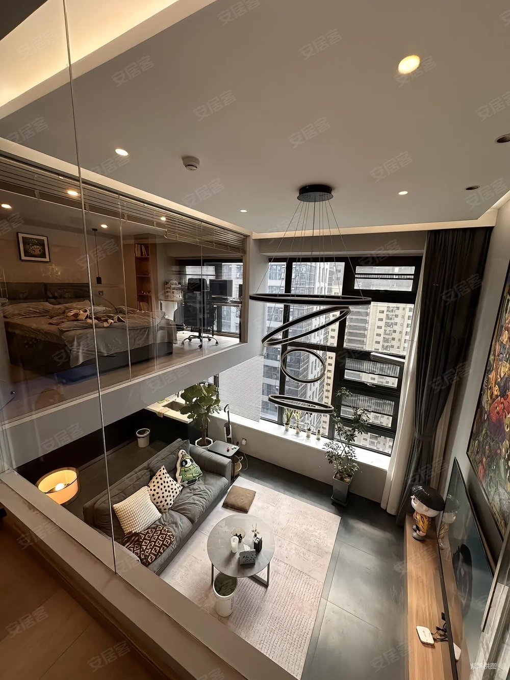 多彩城(商住楼)3室2厅2卫75㎡南43万