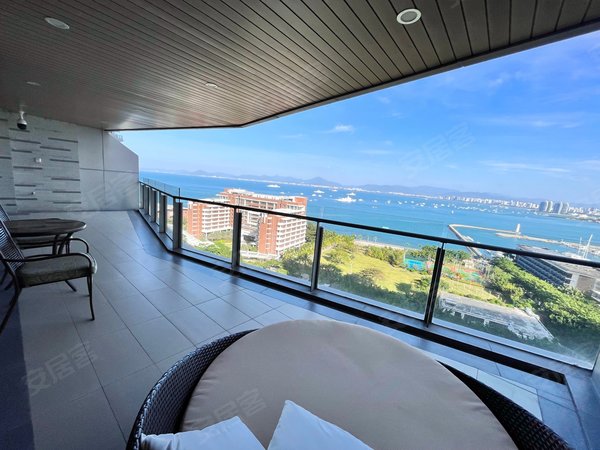 三亚吉阳鹿回头复地鹿岛三亚豪宅复地鹿岛 170平3房 高层海景 年租21