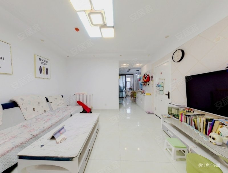 东明谷德广场近银枫家园精装3室带阁楼满两年