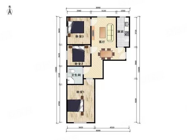 【多图】双合小区d区(建工双合家园d区),垡头租房,双合家园地铁七号线