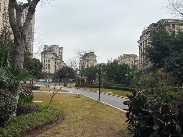 重庆合川钓鱼城街道马赛庄园花滩马赛庄园洋房跃层 带衣帽间 住家装修