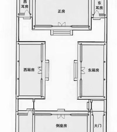 北京东城灯市口红星胡同小区东单,协和医院,金宝街旁二进四合院,自带