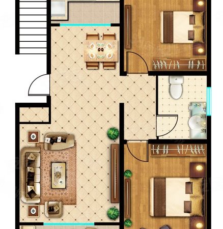 光谷八号 光谷大道地铁口 创业街 巴黎豪庭 自住两房出租房源真实图片