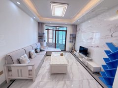 海口美兰海甸海甸岛 和平大道我海景学校旁 蔚蓝海语印象 精装三室 拎包出租房源真实图片