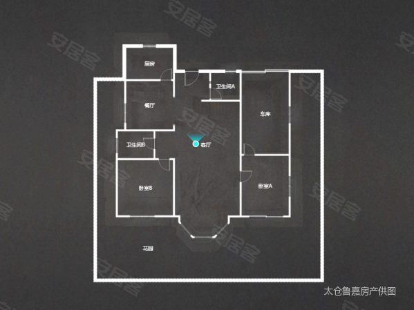 御园山庄5室2厅4卫283㎡南北800万