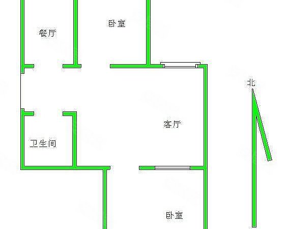 【多圖】匡山小區,匡山片區租房,精裝兩室 南北通透 雙氣 乾淨整潔