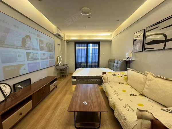潍坊高新区新市府克拉公寓可短租月付!吾悦广场!佳乐家top店高新妇幼阳光融合大观天下出租房源真实图片
