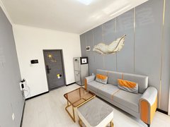 哈尔滨南岗哈西哈西万达 金域蓝城一室一厅 现代风 拎包入住 随时看房！！！出租房源真实图片