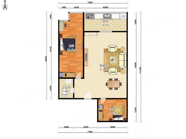 【多图】莲丰雅苑,莲花北租房,莲花山下莲花北地铁口 莲丰雅苑豪华