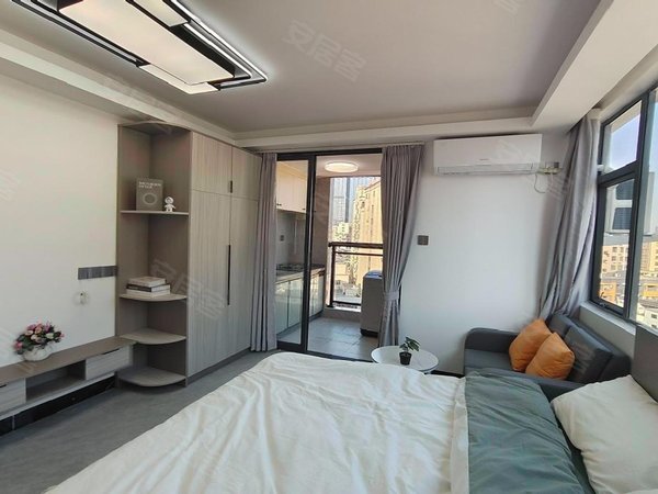 中心区义学街小区义学街12号线 近科技园 科兴科学园大开间一室一厅