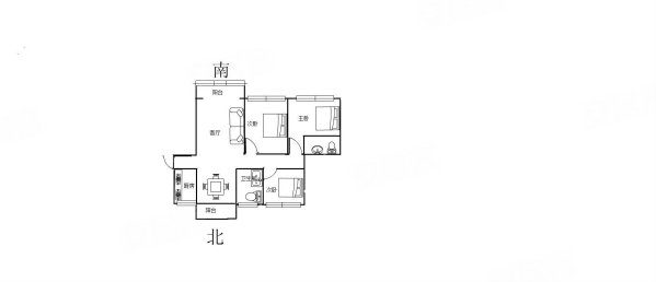 硖石小区3室2厅1卫93㎡南北39.8万