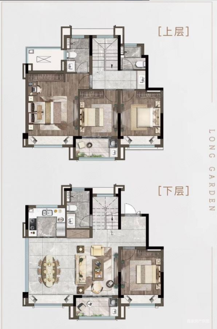 华鸿珑璟园4室2厅3卫153.19㎡南215万