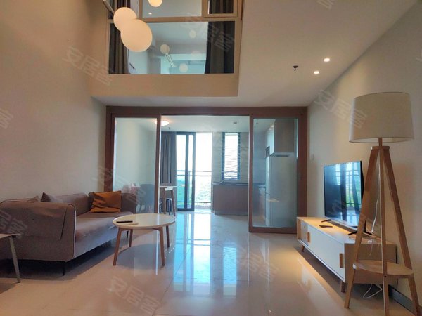 广州南沙金洲敏捷尚品国际敏捷loft中空两房 拎包入住 家电齐全,随时