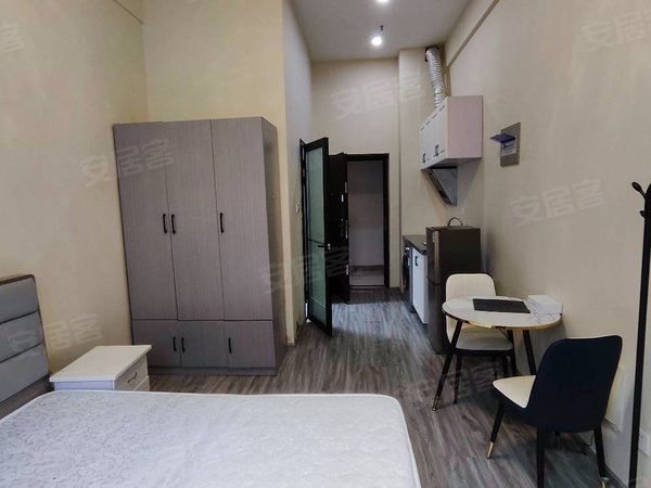 济南历城唐冶海潮汇海潮汇公寓精装修南向1300,民电有暖气出租房源