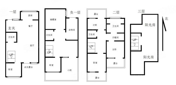 K2京西狮子城(别墅)5室3厅3卫193㎡南北238万