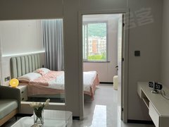 江山城区江山市区保真实拍！可月付短租时代广场 单间带卫 精装齐全出租房源真实图片