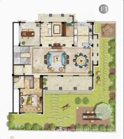 华侨花园荣锦园5室2厅4卫680㎡南北3200万