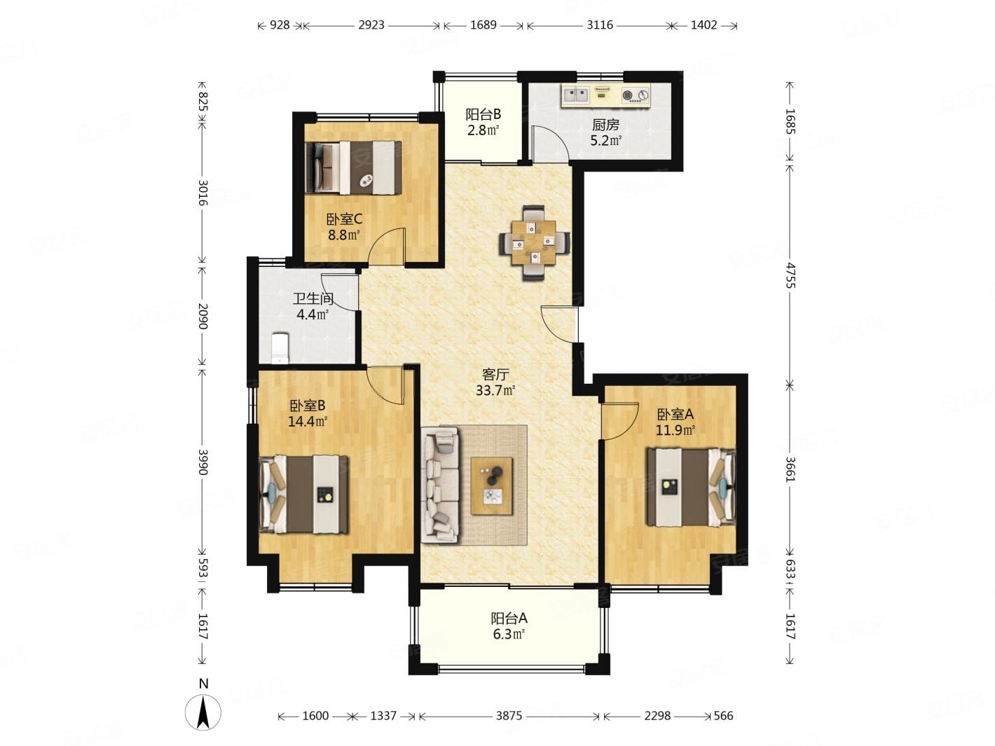 南京房产网>南京二手房>鼓楼二手房>小市二手房>复地新都国际(南区)>