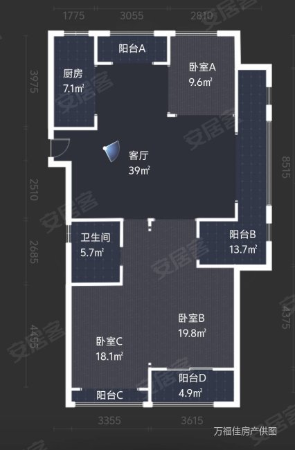 印象苕溪边套,可看苕溪夜景