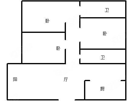 美的天铂湾户型图图片