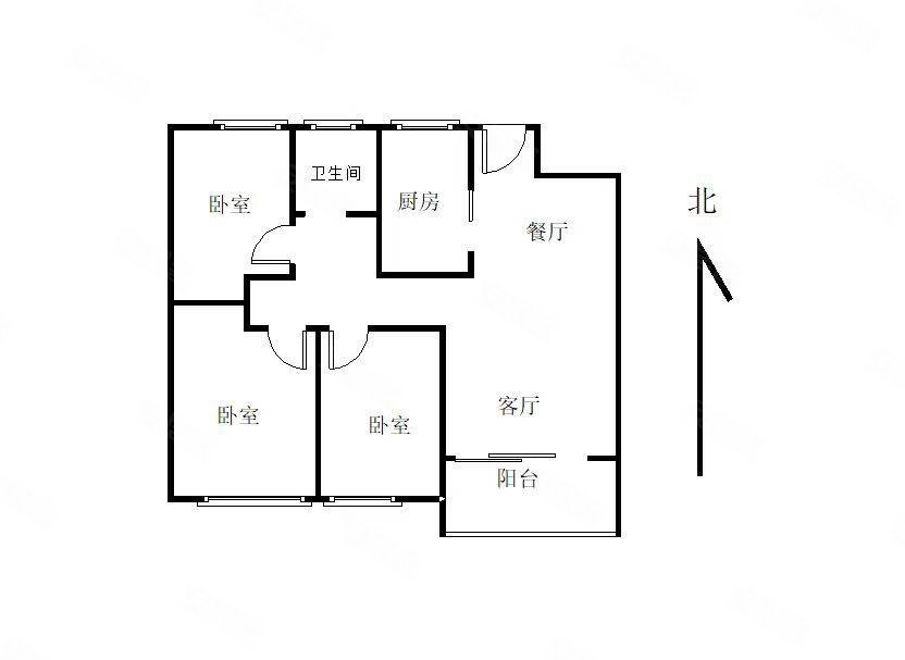 新力花园(二期三期)二手房,68万,3室2厅,1卫,89平米-惠州安居客