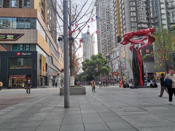 重庆大渡口区府国瑞城(二期)步行街新世纪楼上 近轻轨站 繁华地段