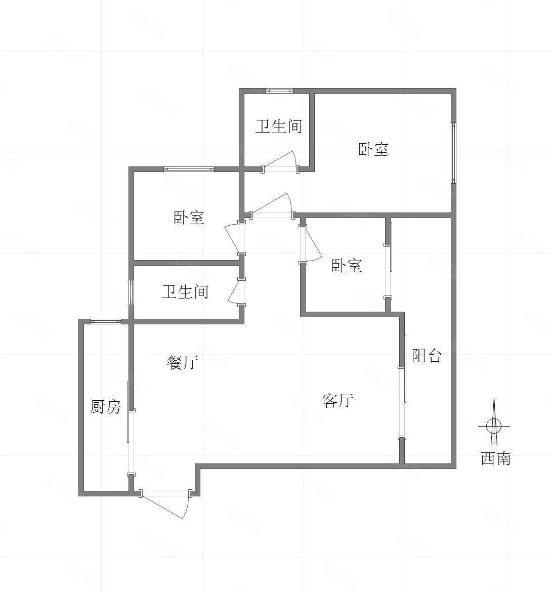 金茂珑悦户型图图片