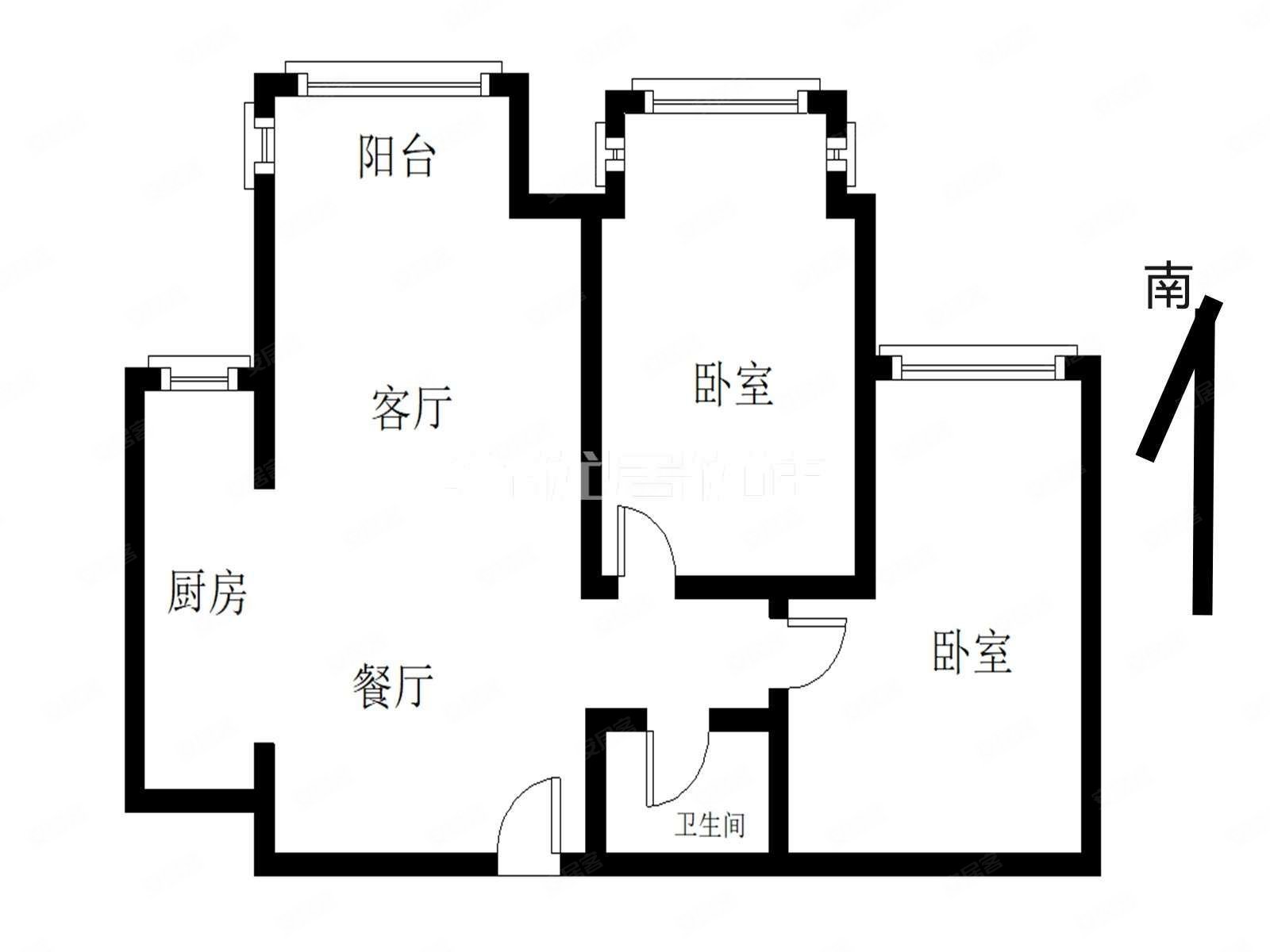 乌鲁木齐金河湾户型图图片