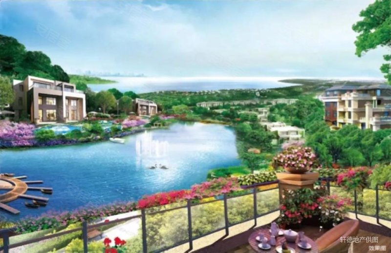 江南之处!古色古香!恒大御澜庭!法式别墅!花园可种瓜果