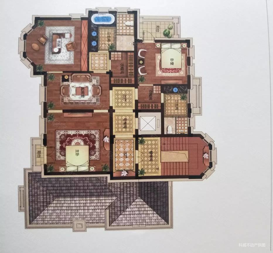 峙山庄园(别墅)6室2厅4卫917.45㎡南北1488万