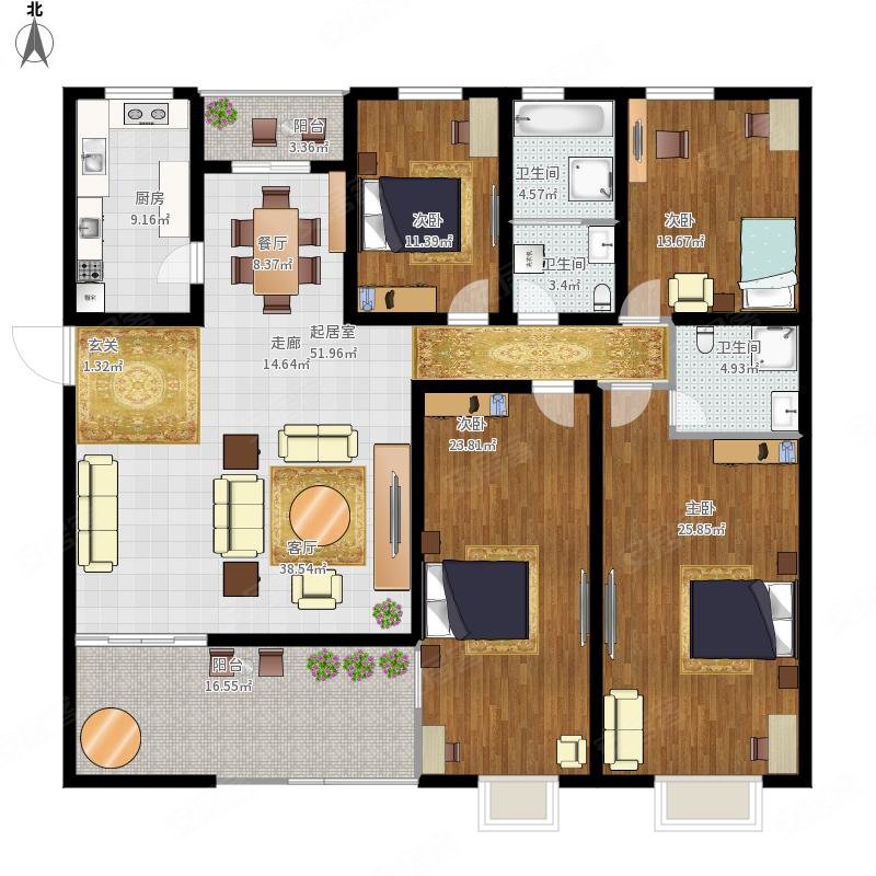 开发区 电梯洋房新房团购 高档小区 这样的户型你不心动吗