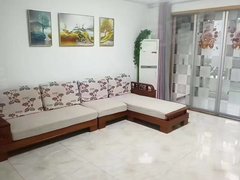 射阳射阳城西后羿公园出租，文泽康城，车库上1楼，两室两厅，1200包物业出租房源真实图片