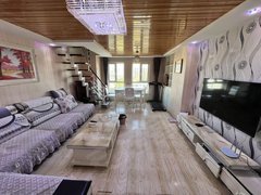 银川兴庆新一中宝湖路,康桥水郡,电梯复式,家具家电齐全,可短租月付出租房源真实图片