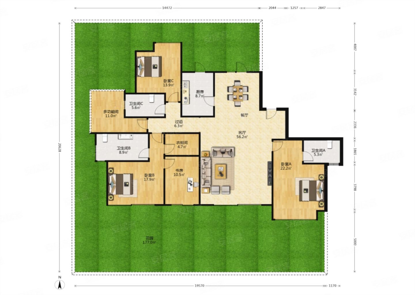金地湖城大境天字一号