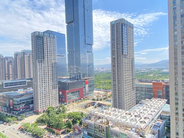 昆明呈贡市政府七彩云南第壹城(商住楼)地铁口旁,简装一室(月租1600)