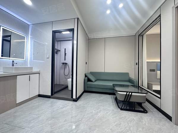 金华浦江县浦江城东一点红大道177号楼现场房東（无中介）压一付一，253附近精装一室一厅，无物业。出租房源真实图片