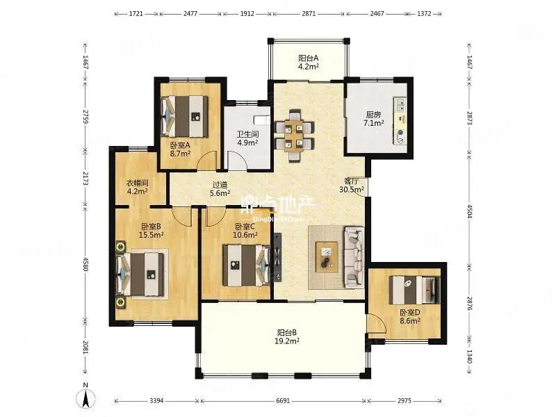 香溢紫郡一梯一户花园洋房赠多看房方便急卖