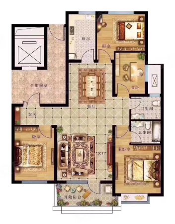 潍坊学院东 电梯洋房 现房出售紫宸名郡 看房方便